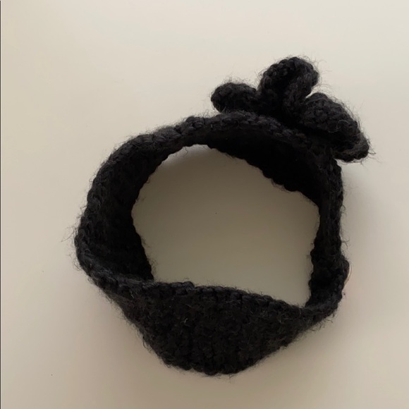 Anthropologie Headband Ear Warmer Charcoal knit - Picture 3 of 6